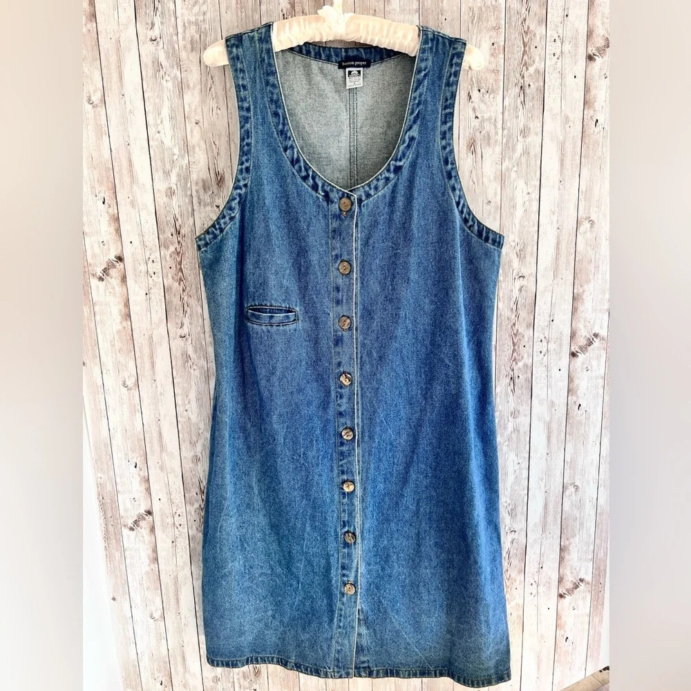 Boston Proper 90’s Denim Dress Size Medium